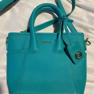 Bebe Turquoise bucket bag